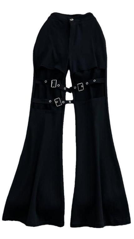 Fc Korean  high-waisted Bell bottom