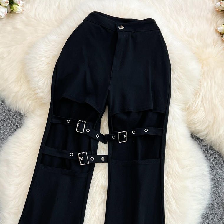 Fc Korean  high-waisted Bell bottom