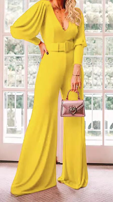 Fc Puff Sleeve Jumpsuit