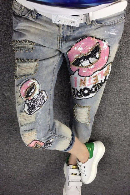 Fc European Spring And Summer New Fashion Jeans