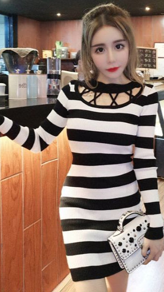 Fc Slim Fit Knitted Dress