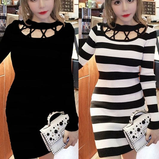 Fc Slim Fit Knitted Dress